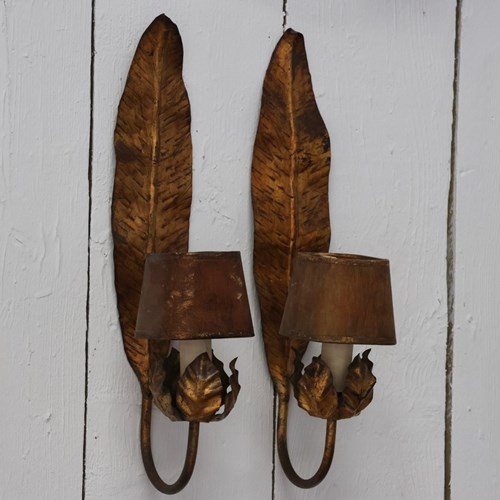 Pair Of Mid 20Th Century Spanish Wall Lights