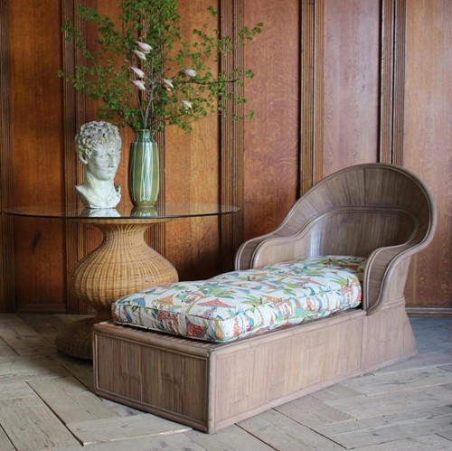 Stylish Mid 20Th Cent Bamboo Daybed