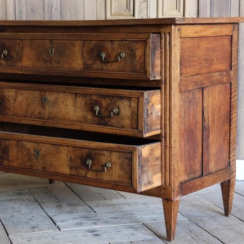 Early 19Th Century French Walnut Commode