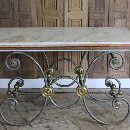 Good Quality Early  20Th Century French Patisserie Table 