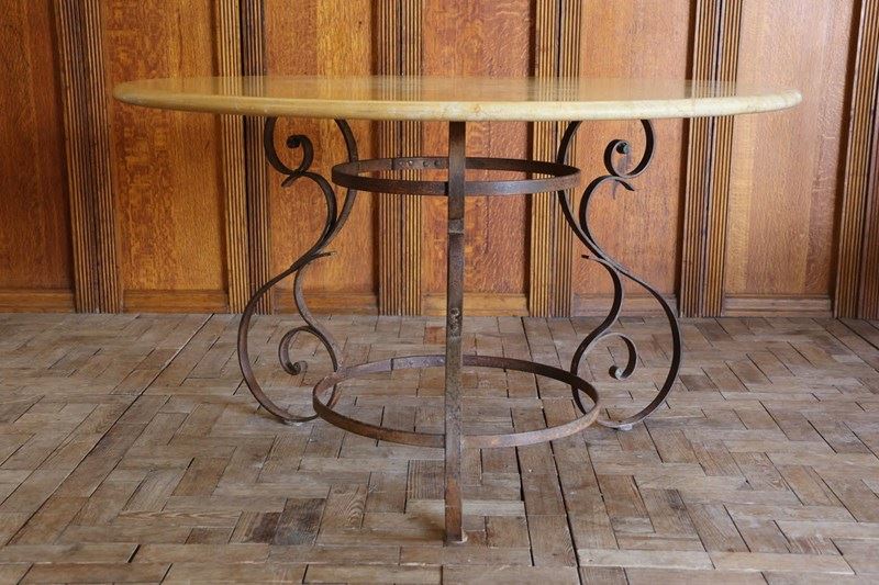 19Th Century French Centre / Dining Table With A Sienna Marble Top-brownrigg-unnamed-3-main-638350517999919650.jpg