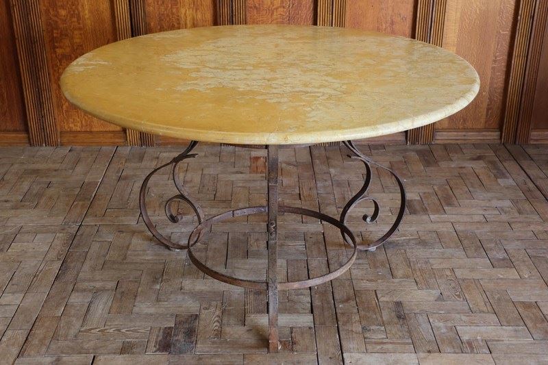 19Th Century French Centre / Dining Table With A Sienna Marble Top-brownrigg-unnamed-4-main-638350517421456410.jpg