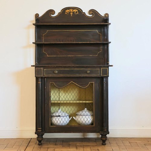 Early 19Th Century  English Regency Period Painted Chiffonier 