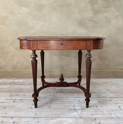 'Joséphine' Leather Top Victorian Writing Table