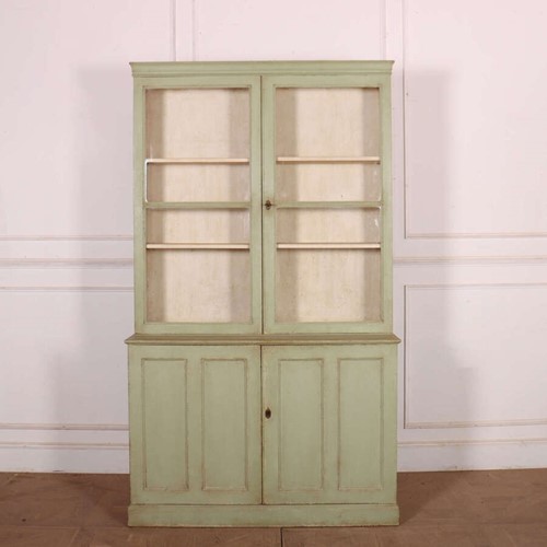 English Painted Bookcase