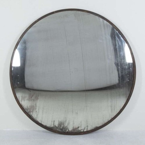 Large 20th Century Convex Mirror