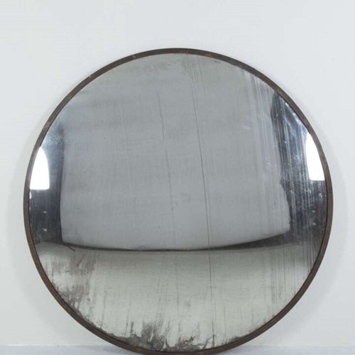 Large 20th Century Convex Mirror