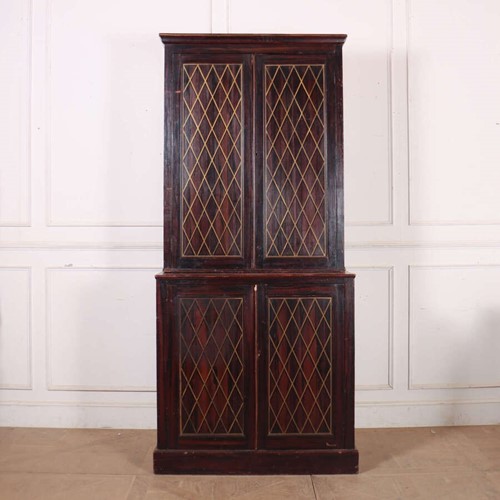 19th Century Painted Cupboard