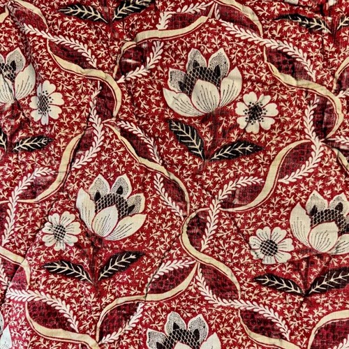 Quiconce de Losanges Fleuris/Flowered Diamonds Panel French 18th Century