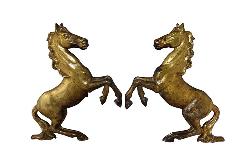 Pair Late 19thC "Rearing Horse" Brass Andirons-callie-hollenden-adps-antiques-pair-of-horse-andirons-4212-2-main-637734581031751696-large-main-637860585797187782.jpg