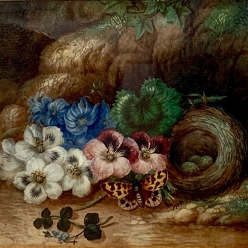 Pr Edwin Steele Still Life Paintings, Oil On Board