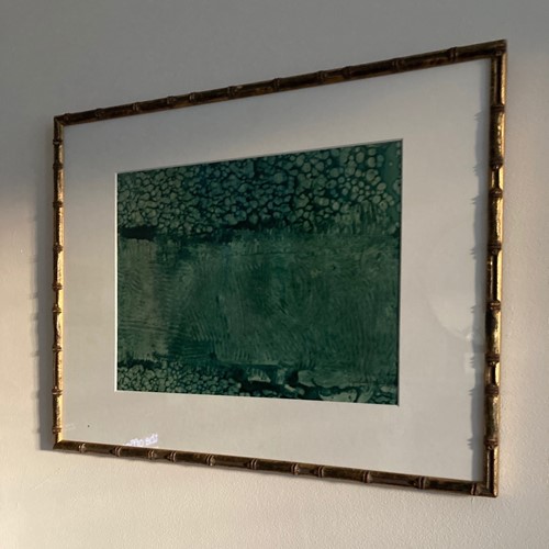 Small French 1960'S Abstract Picture Gwenhael Bore