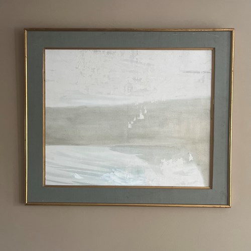 Framed Abstract Seascape 