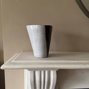 French 1960’S Glazed Ceramic Vase