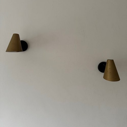 Pair Of Jaques Biny Wall Lights