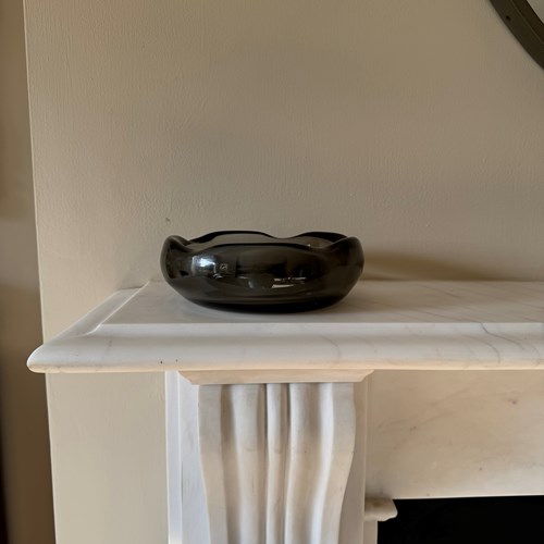 Heavy Handblown Glass Vide Poche Swedish C.1960’S