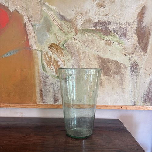 Continental Hand Blown Bubble Vase 1960’S 