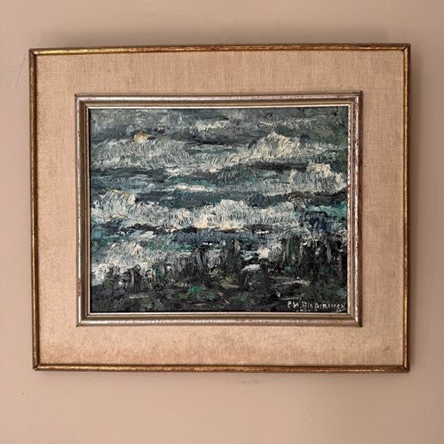 1960’S Post Expressionist Seascape