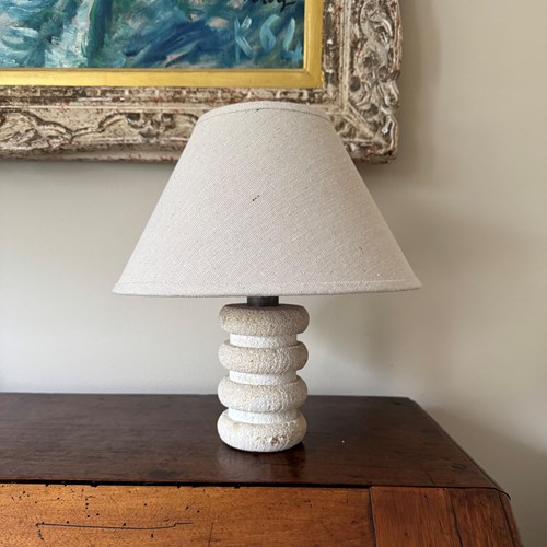Small Gard Stone Lamp French C.1970’S