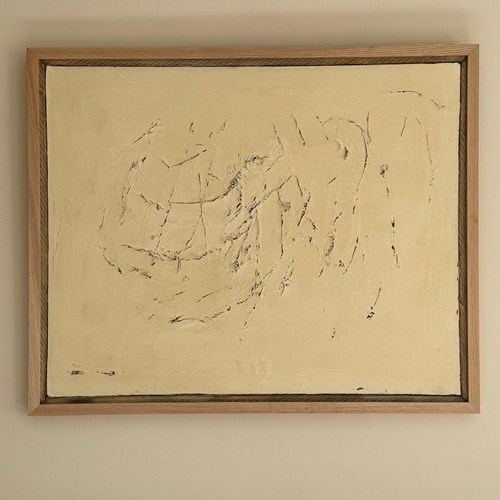 French 1960’S Abstract Painting 