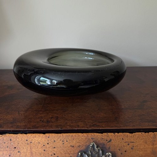 Heavy Handblown Holmegaard Vide Poche 