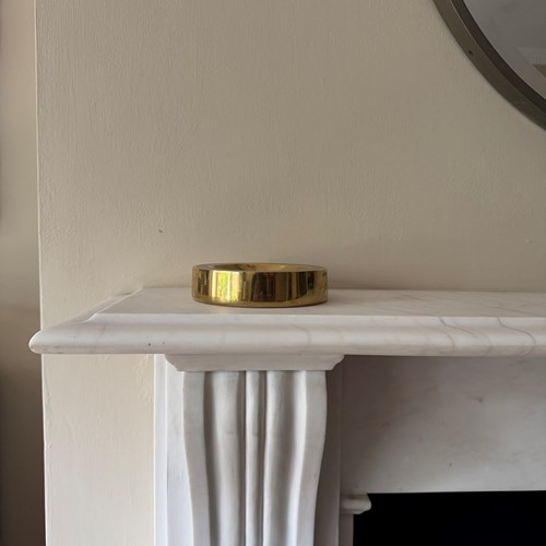 Bronze & Red Resin Vide Poche Bowl