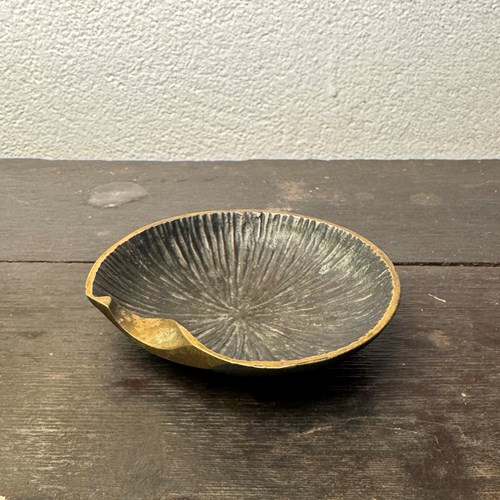 Small Bronze Ash Tray Attributed To Walter Bosse Or Richard Rohac