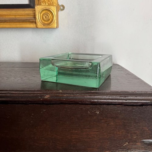 Large Heavy Saint Gobain Glass Vide Poche