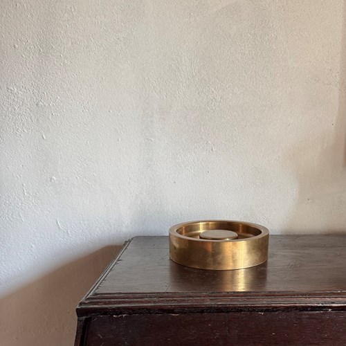 A Large Heavy Bronze Vide Poche