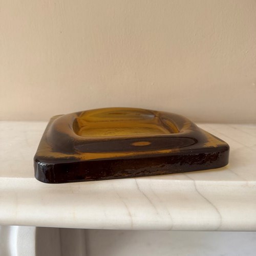 Amber Coloured Vide Poche Saint Gobain Glass 