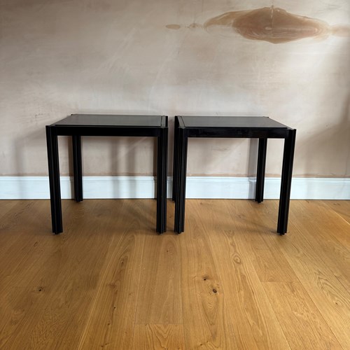 Pair Of George Ciancimino Side Tables French C.1970’S