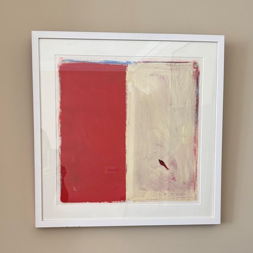 Riduan Tomkins Abstract Gouache C.1977