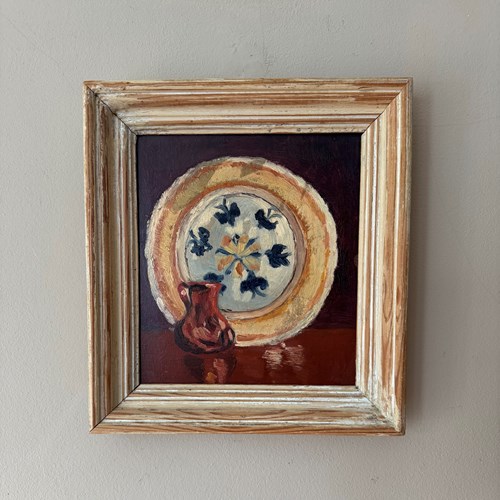 Beautiful Small French Still Life Painting C.1960’S