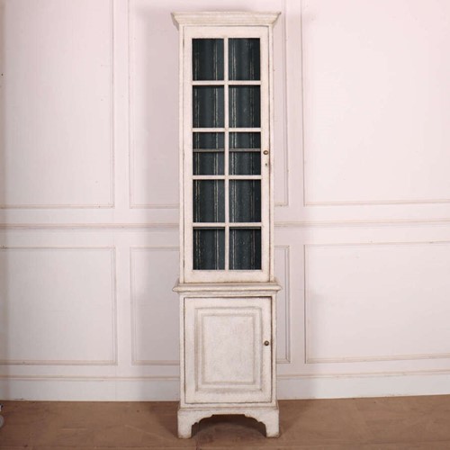 English Painted Bookcase