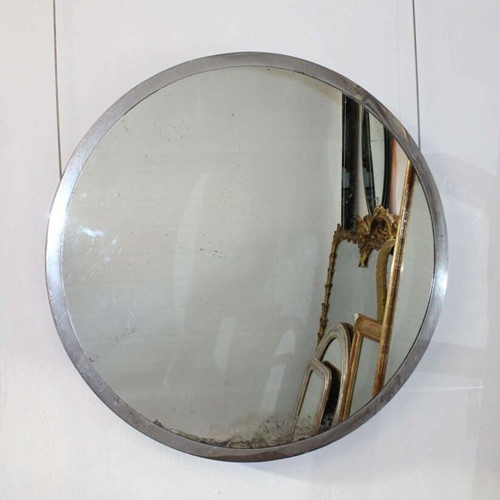 Impressive Large '40S Circular Mirror