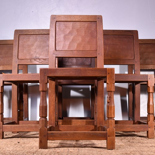 Robert Mouseman Dining Chairs