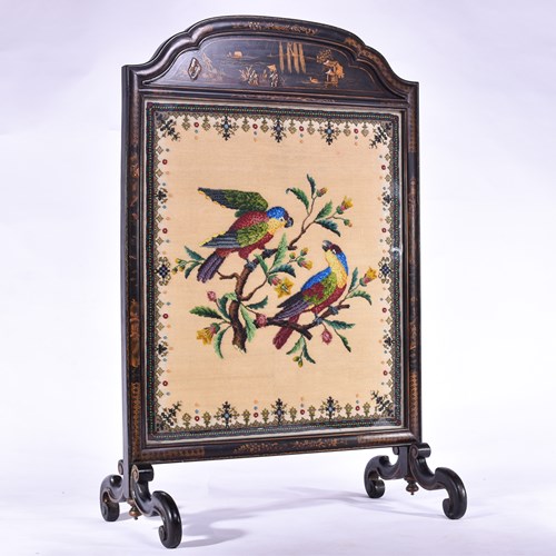 Beadwork Fire Screen