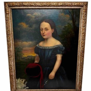 Oil Painting Portrait Eliza Maddock...