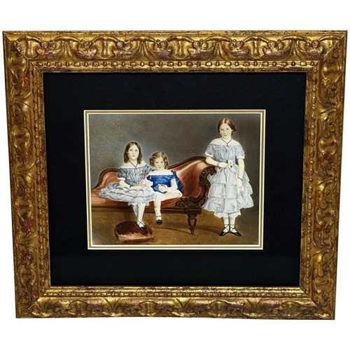 Captain John Cooke’S Family Portrait Legacy Louisa & Augusta & Sophia Devonsher