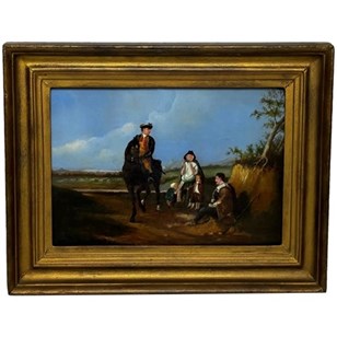 19Th Century Oil Painting Lieutenan...