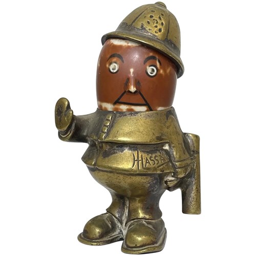 C1920's Classic Car Robert Policeman Mascot By John Hassall