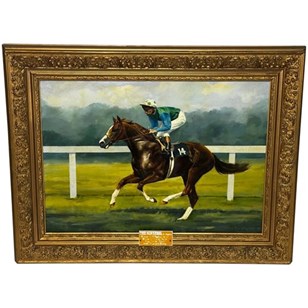 Racing Oil Painting The Minstrel Ep...