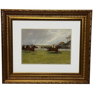 Edwardian Racing Watercolour – “Two...