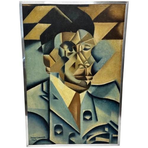 Painting Of Pablo Picasso Manner Of Juan Gris