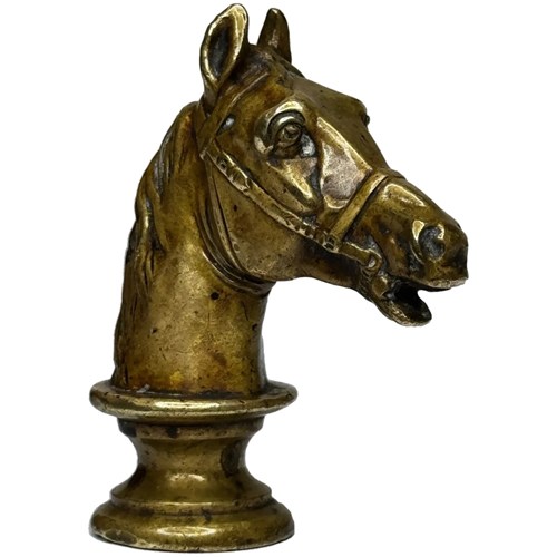 Late Georgian Equestrian Armorial Desk Seal