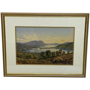 Painting Of Windermere Orrest Head ...