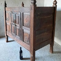 Large 18thc Swat Valley chest 