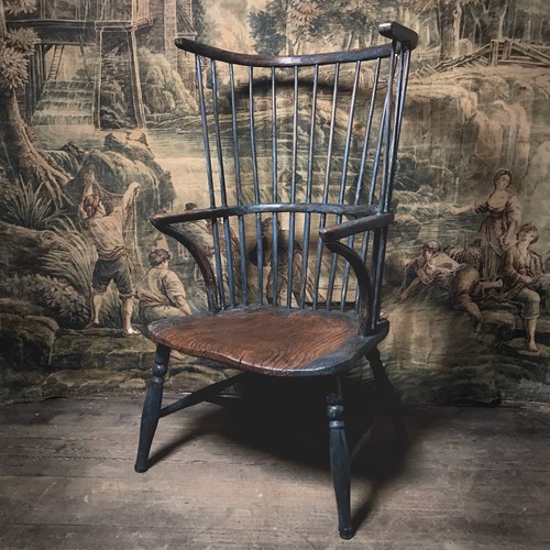Comb-Back Windsor Armchair Leicestershire C.1800
