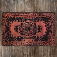 Antique Artisan Re-worked Turkish Carpet Peach