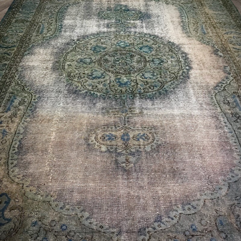 Antique Artisan Re-worked Turkish Carpet Turquoise-chris-holmes-antiques-art-d9ea3afa-7070-40f3-bf74-f24d94fdeb20-main-637750921697274616.jpeg